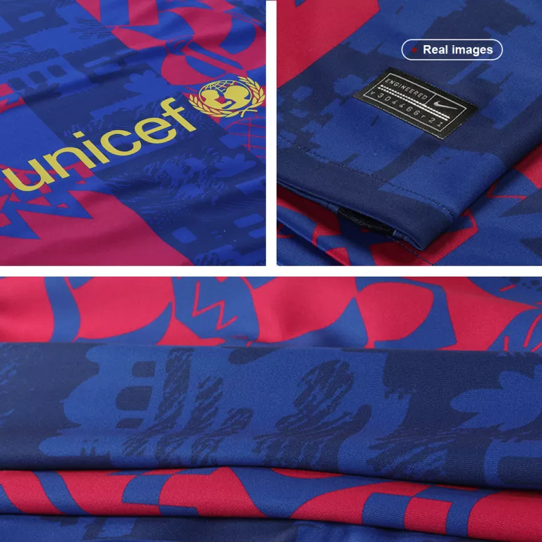 Barcelona Third Away Jerseys Full Kit 2021/22 - vstockx