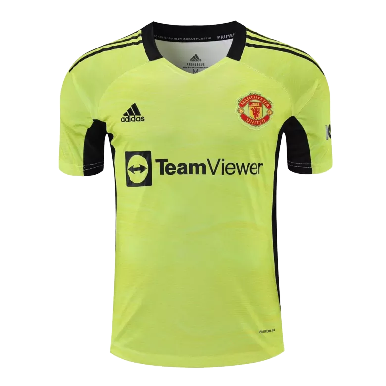 Manchester United Goalkeeper Jerseys Kit 2021/22 - vstockx