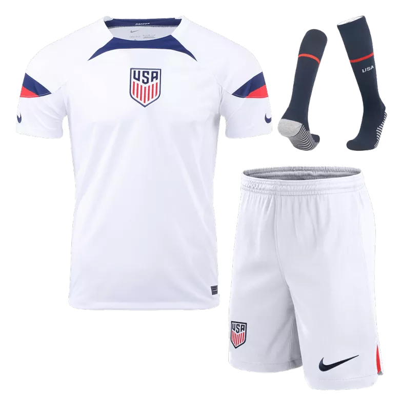 USA Home World Cup Jerseys Full Kit 2022 - vstockx