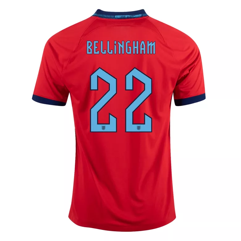 BELLINGHAM #22 England Away Jersey World Cup 2022 - vstockx