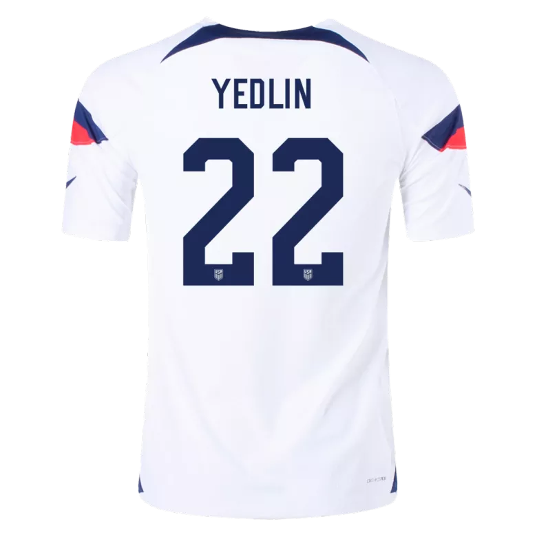 YEDLIN #22 USA Home Authentic Jersey World Cup 2022 - vstockx