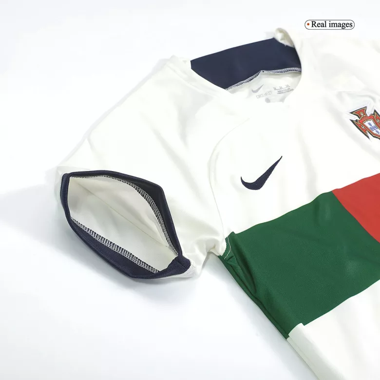 Portugal Away Kids Soccer Jerseys Kit 2022/23 - vstockx