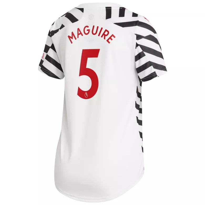 MAGUIRE #5 Manchester United Third Away Soccer Jersey 2020/21 Women - vstockx