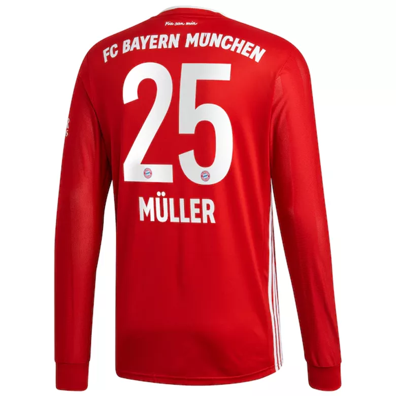 M��LLER #25 Bayern Munich Home Soccer Jersey 2020/21 - vstockx