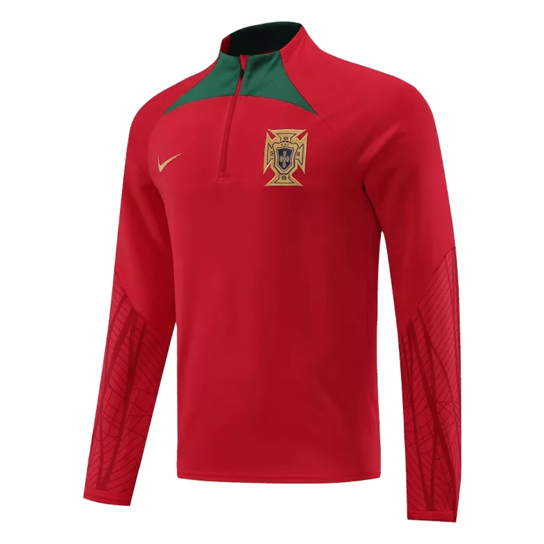 Portugal 1/4 Zip Tracksuit 2022 Red - vstockx