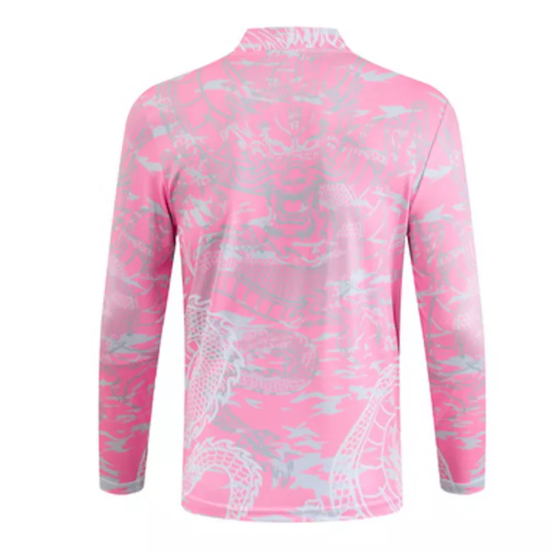 Real Madrid 1/4 Zip Tracksuit 2023/24 Kids Pink - vstockx