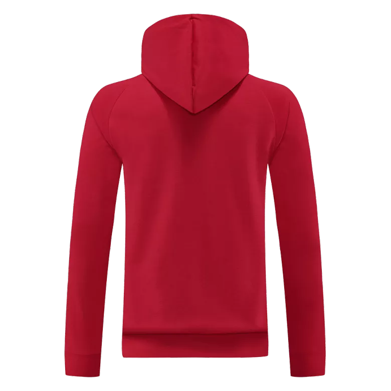 Manchester United Hoodie Tracksuit 2022/23 Red - vstockx