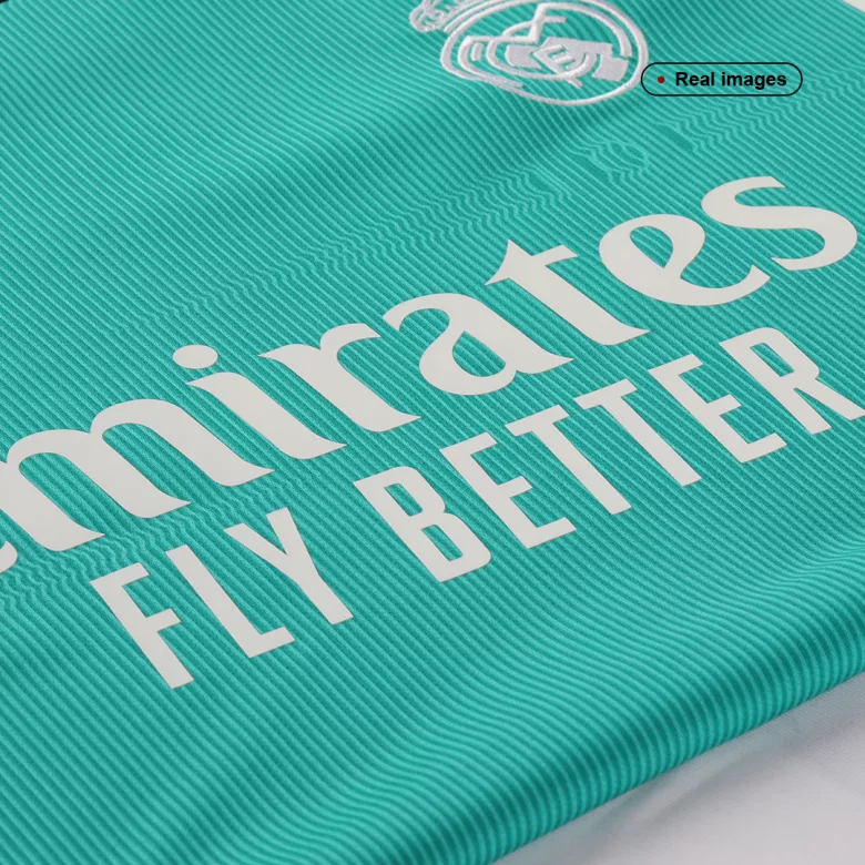 Real Madrid Third Away Long Sleeve Soccer Jersey 2021/22 - vstockx