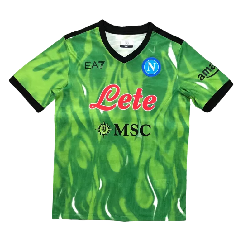 Replica Napoli Goalkeeper Jersey 2021/22 By EA7 - vstockx
