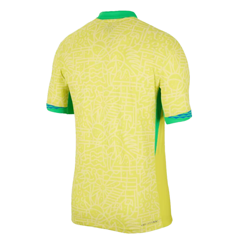 Brazil Home Authentic Soccer Jersey 2024 - vstockx