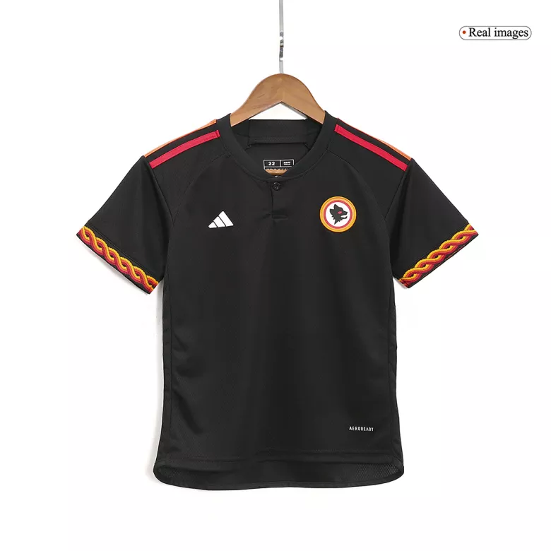 Roma Third Away Kids Soccer Jerseys Kit 2023/24 - vstockx