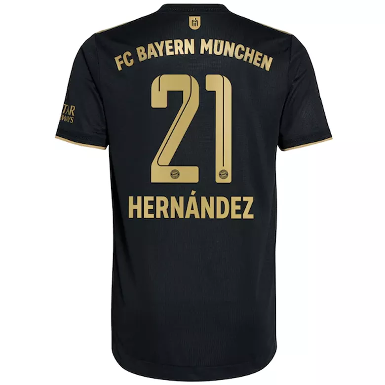 HERN��NDEZ #21 Bayern Munich Away Soccer Jersey 2021/22 - vstockx