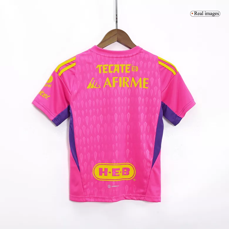 Tigres UANL Goalkeeper Kids Soccer Jerseys Kit 2023/24 - vstockx