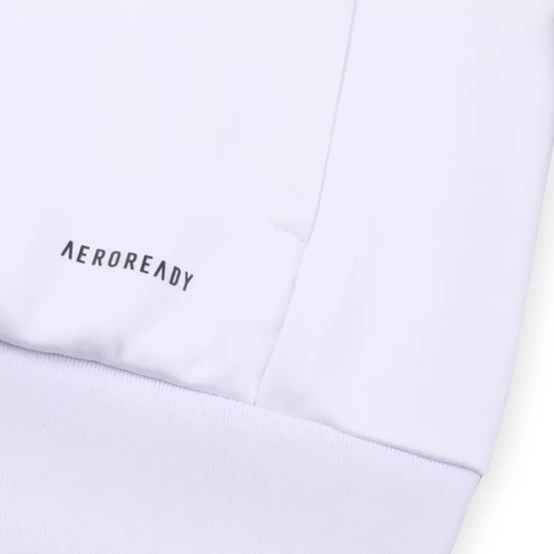 Real Madrid Jacket Tracksuit 2023/24 Kids White - vstockx