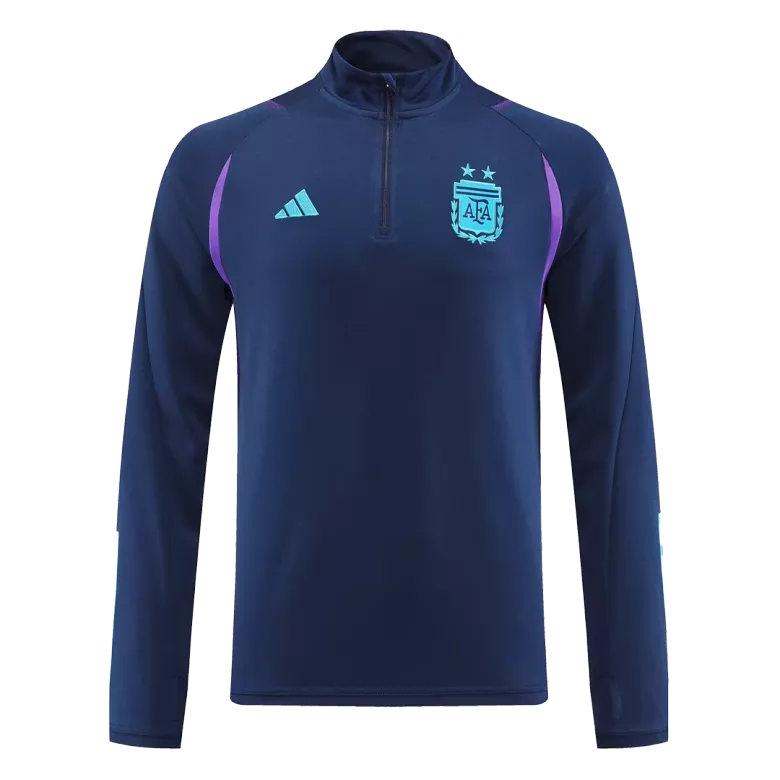 Argentina 1/4 Zip Tracksuit 2022 Royal - vstockx
