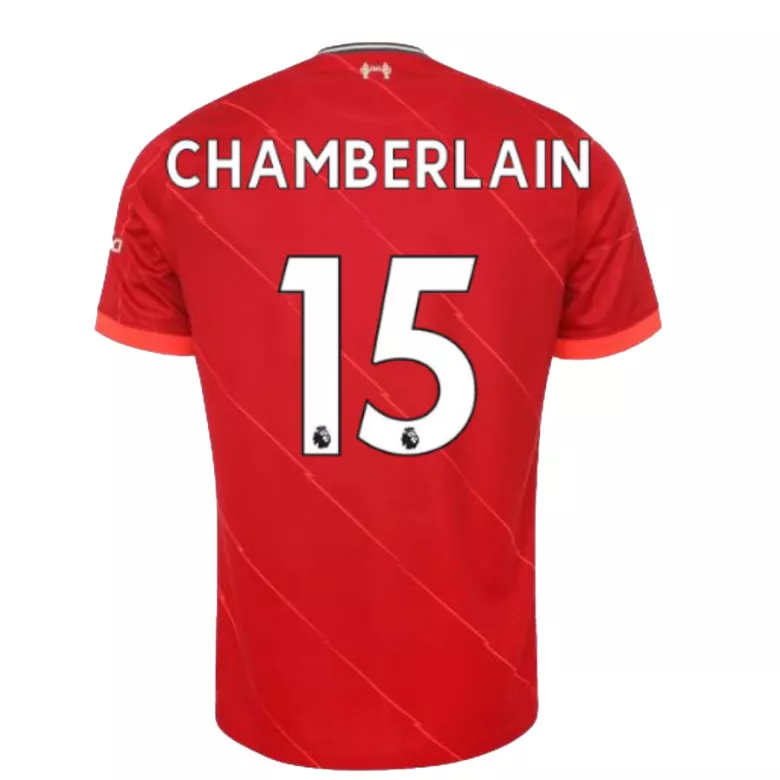 CHAMBERLAIN #15 Liverpool Home Soccer Jersey 2021/22 - vstockx