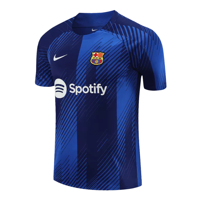 Barcelona Pre-Match Soccer Jersey 2023/24 - vstockx