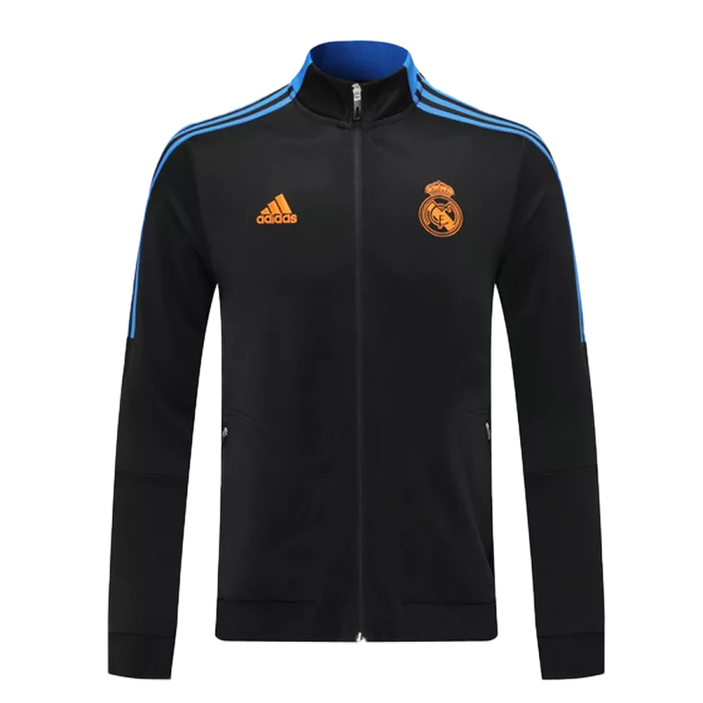 Real Madrid Track Jacket 2021/22 - Black - vstockx