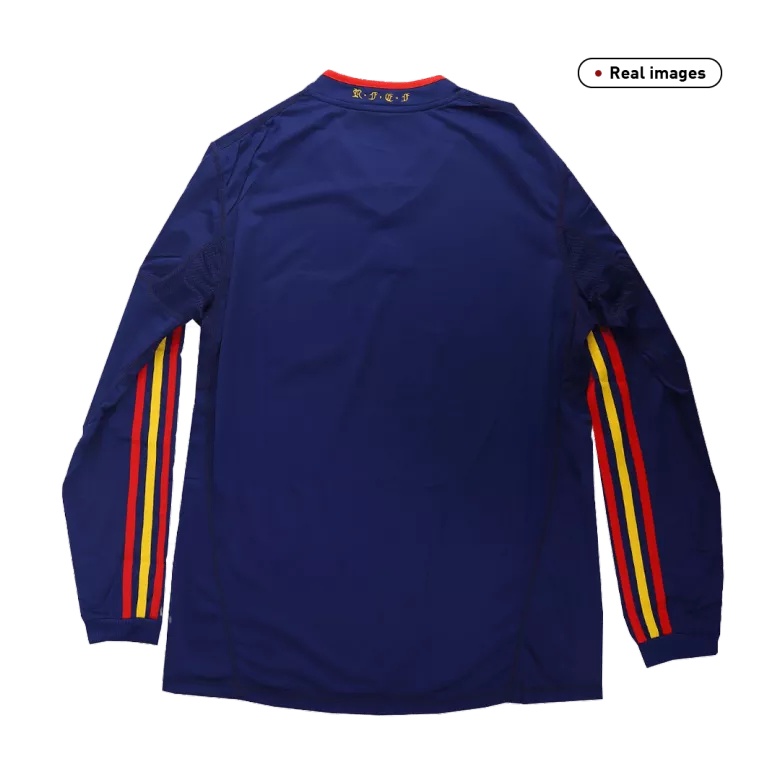 Vintage Soccer Jersey Spain Away Long Sleeve 2010 - vstockx
