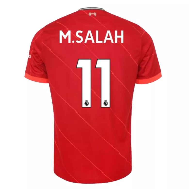 M.SALAH #11 Liverpool Home Soccer Jersey 2021/22 - vstockx