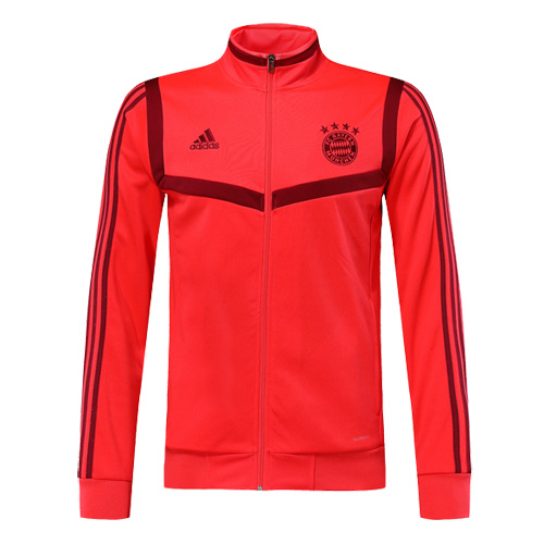 Bayern Munich Track Jacket 2019/20 - Red - vstockx