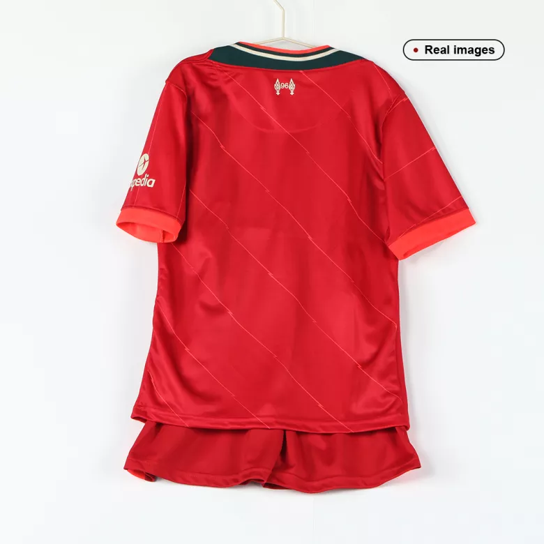 Liverpool Home Kids Soccer Jerseys Kit 2021/22 - vstockx