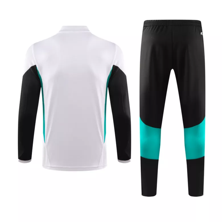 Manchester United 1/4 Zip Tracksuit 2023/24 Kids White - vstockx