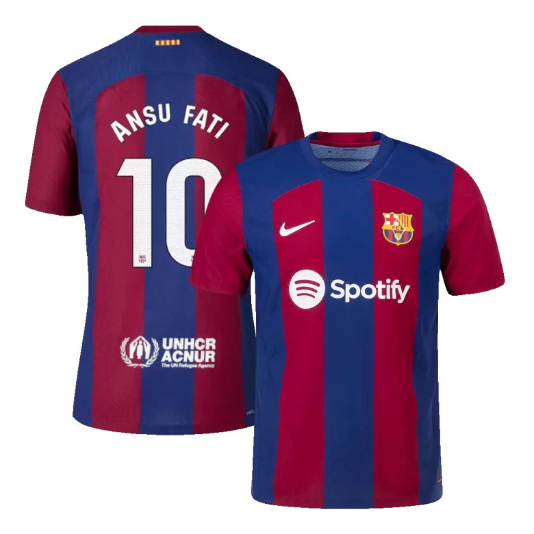 ANSU FATI #10 Barcelona Home Authentic Jersey 2023/24 - vstockx