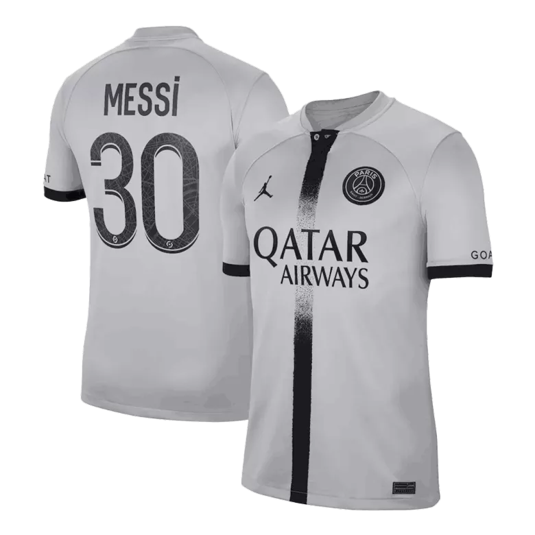Messi #30 PSG Away Soccer Jersey 2022/23 - vstockx