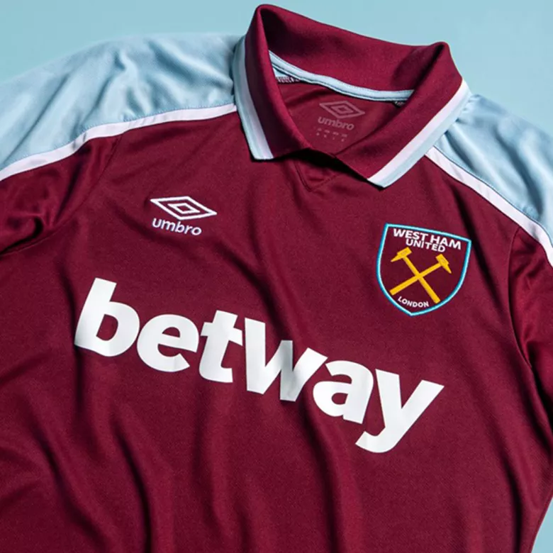 West Ham United Home Soccer Jersey 2021/22 - vstockx