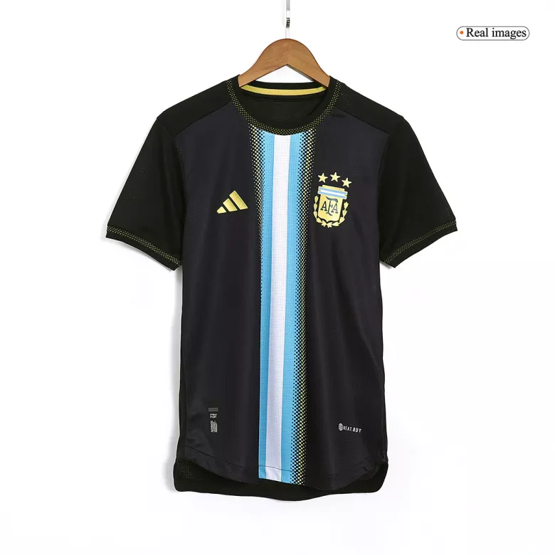 MESSI #10 Argentina  Golden Bisht Authentic Jersey 2023 - vstockx