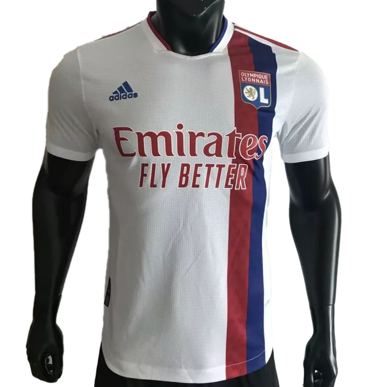 Olympique Lyonnais Home Authentic Soccer Jersey 2021/22 - vstockx