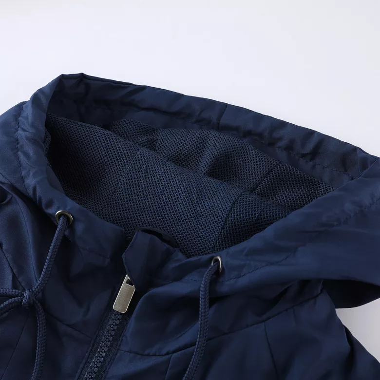PSG Hoodie Windbreaker Jacket 2022/23 - Navy&White - vstockx