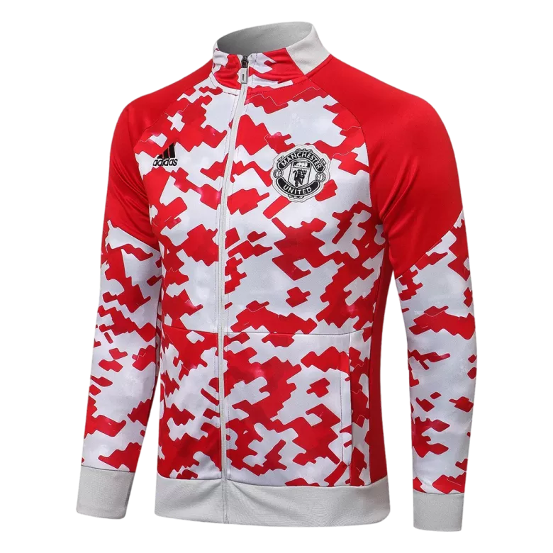 Manchester United Tracksuit 2021/22 Red&White - vstockx