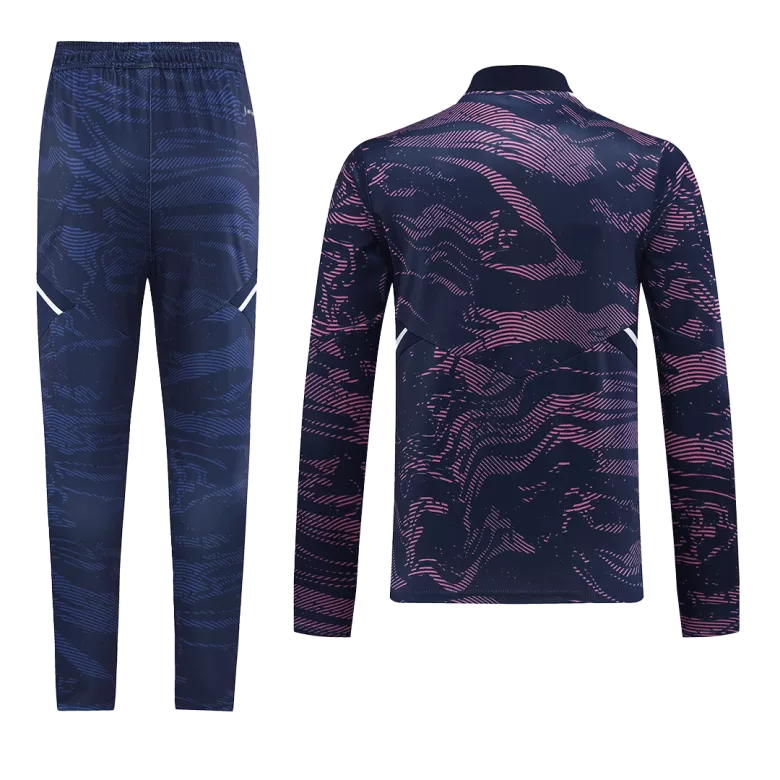 Juventus 1/4 Zip Tracksuit 2022/23 Royal Blue - vstockx