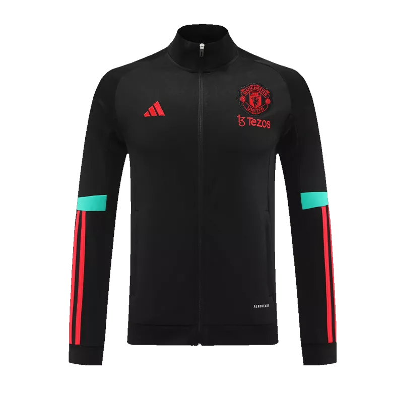 Manchester United Tracksuit 2023/24 Black - vstockx
