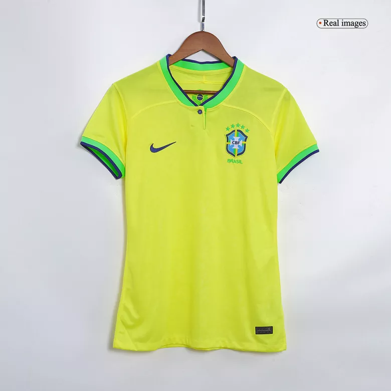 Brazil Home Jersey World Cup 2022 Women - vstockx