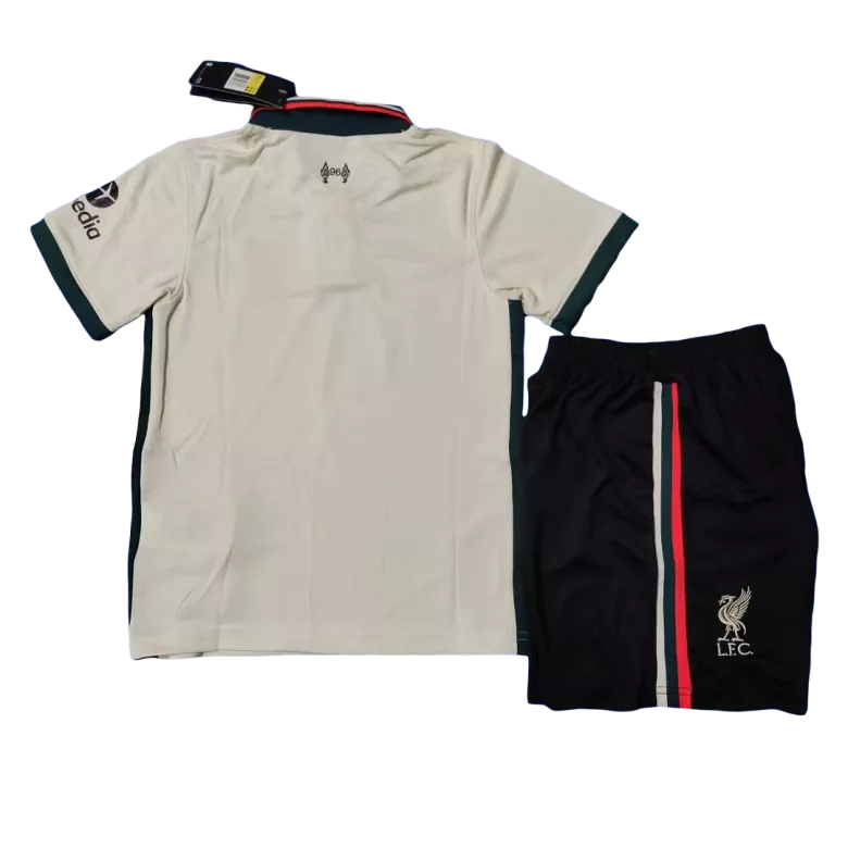 Liverpool Away Kids Soccer Jerseys Kit 2021/22 - vstockx