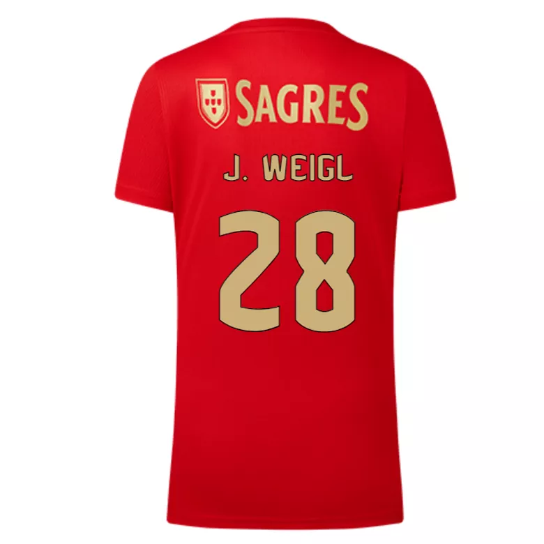 J. WEIGL #28 Benfica Home Soccer Jersey 2020/21 - vstockx
