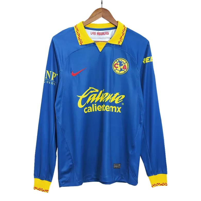 Club America Away Long Sleeve Soccer Jersey 2023/24 - vstockx