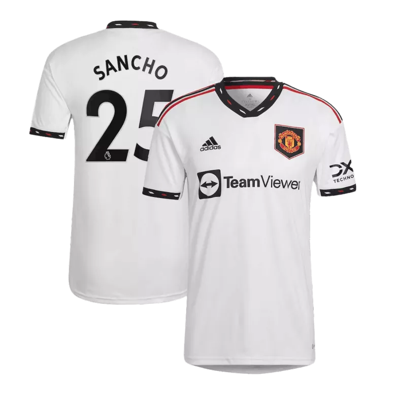SANCHO #25 Manchester United Away Jersey 2022/23 - vstockx