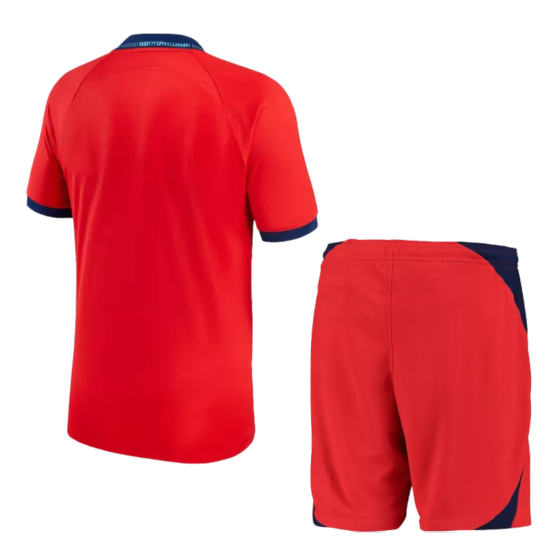 England Away World Cup Kids Soccer Jerseys Kit 2022 - vstockx