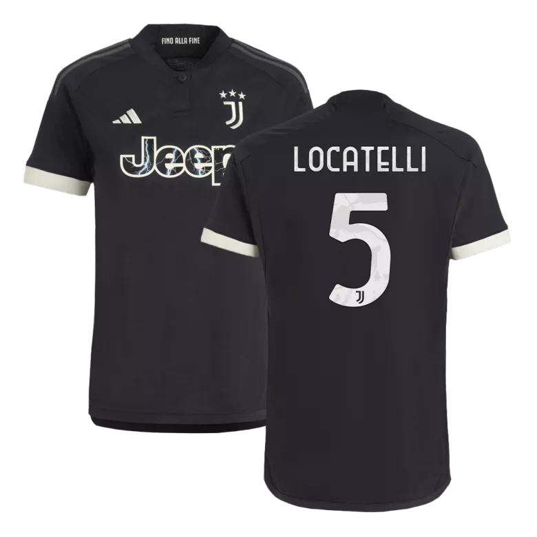 LOCATELLI #5 Juventus Third Away Soccer Jersey 2023/24 - vstockx
