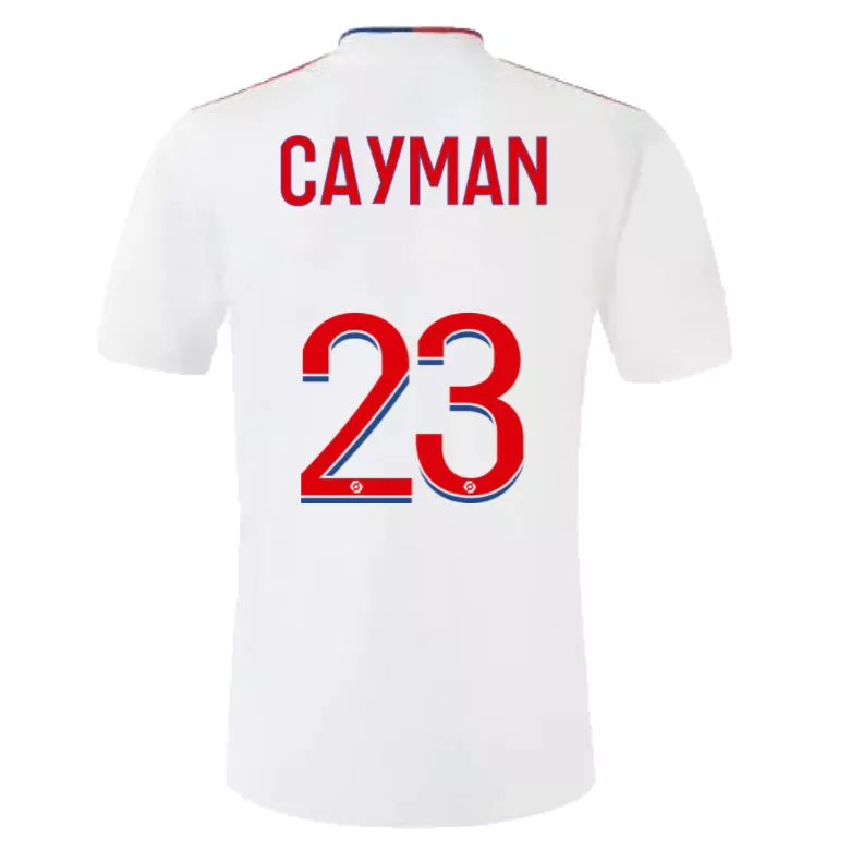CAYMAN #23 Olympique Lyonnais Home Soccer Jersey 2021/22 - vstockx