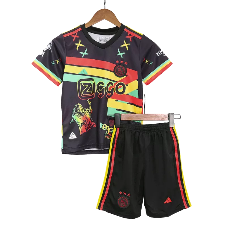Ajax x Bob Marley Kids Soccer Jerseys Kit 2023/24 - vstockx