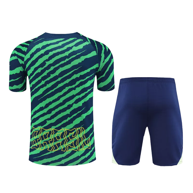 Brazil Pre-Match Jerseys Kit 2022 - vstockx