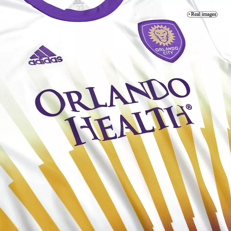 Orlando City Away Kids Soccer Jerseys Kit 2022 - vstockx