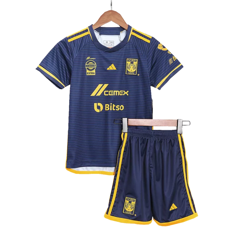 Tigres UANL Away Kids Soccer Jerseys Kit 2023/24 - vstockx