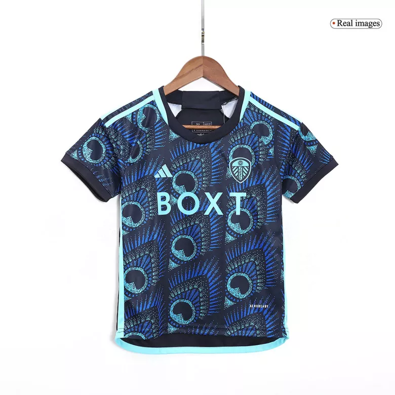 Leeds United Away Kids Soccer Jerseys Kit 2023/24 - vstockx