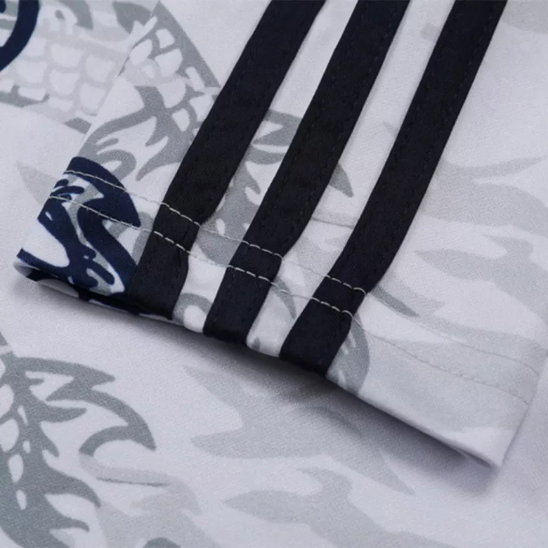 Real Madrid 1/4 Zip Tracksuit 2023/24 Gray - vstockx